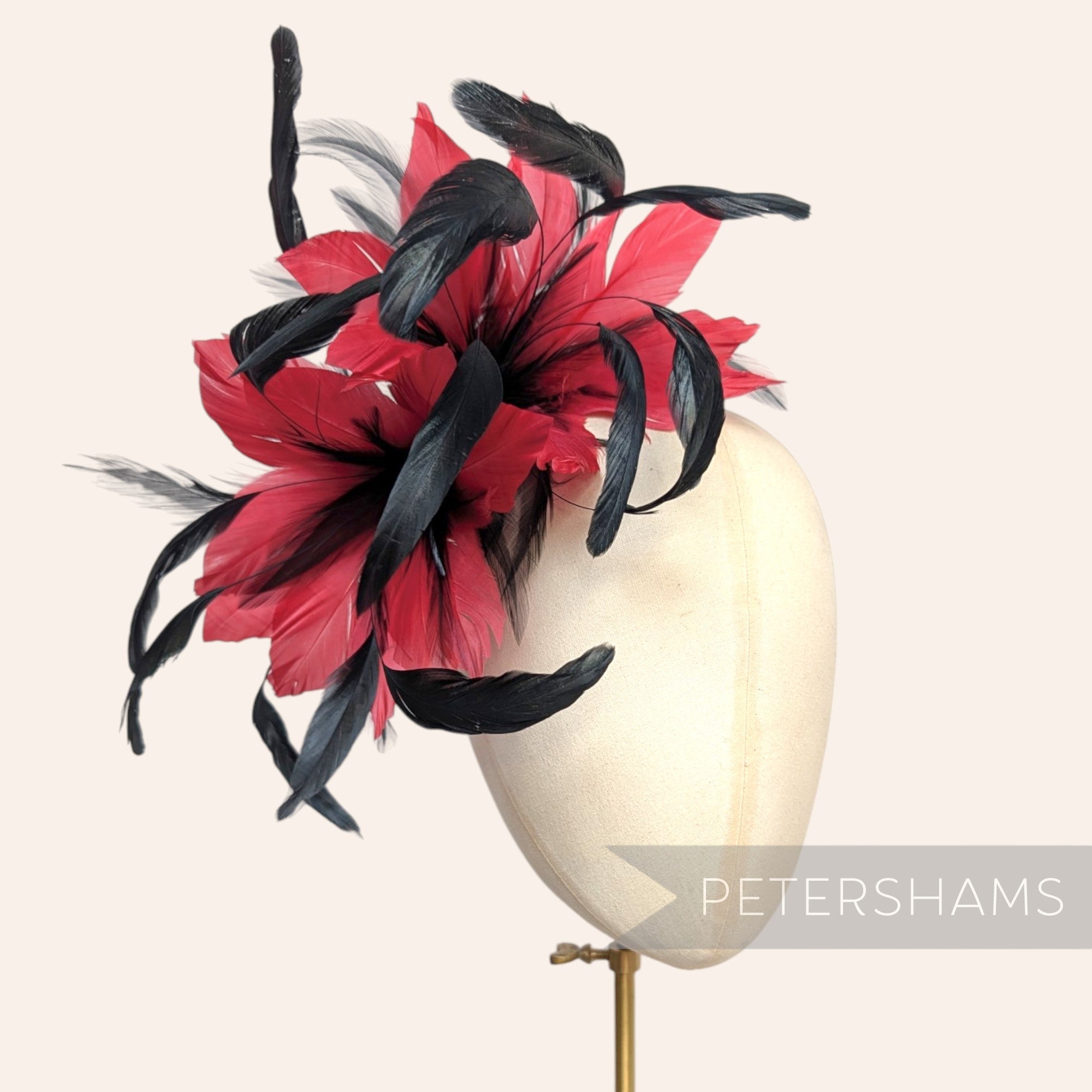 *One-off* HUGE Double Goose, Coque and Hackle Feather Flower