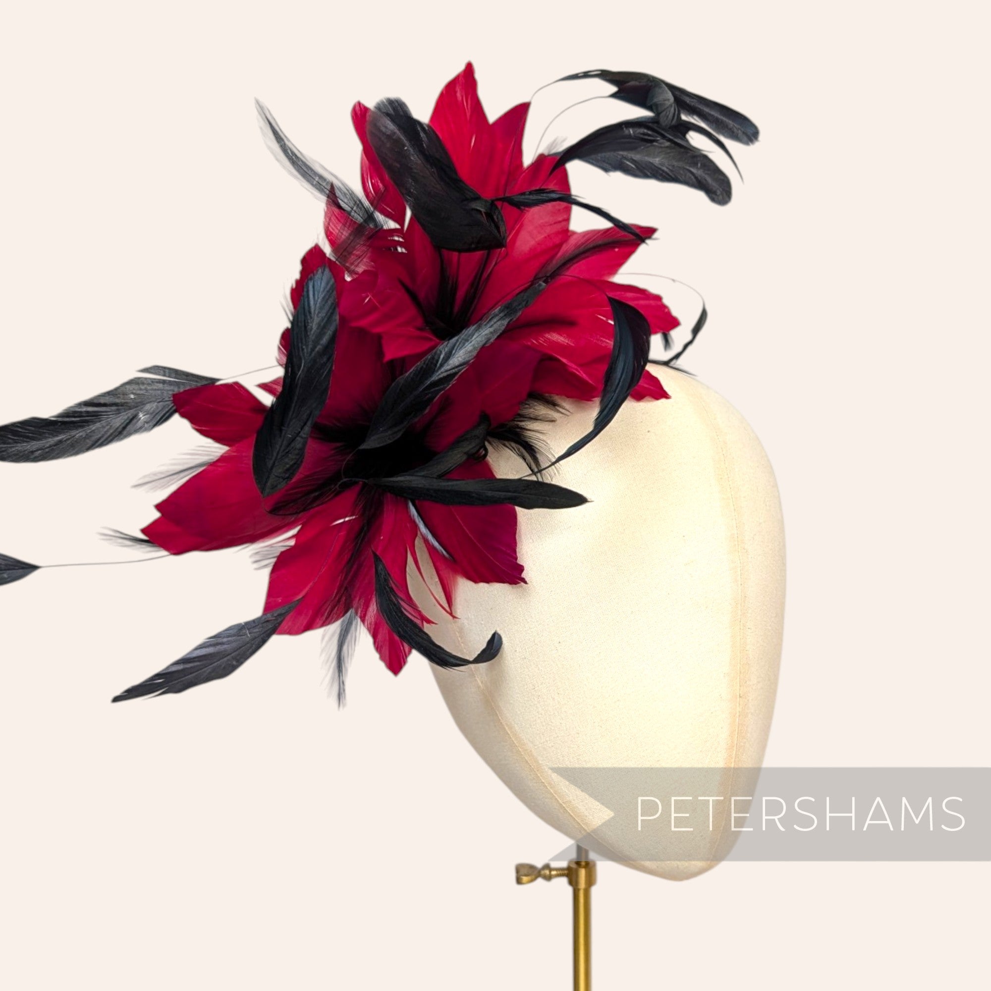 *One-off* HUGE Double Goose, Coque and Hackle Feather Flower