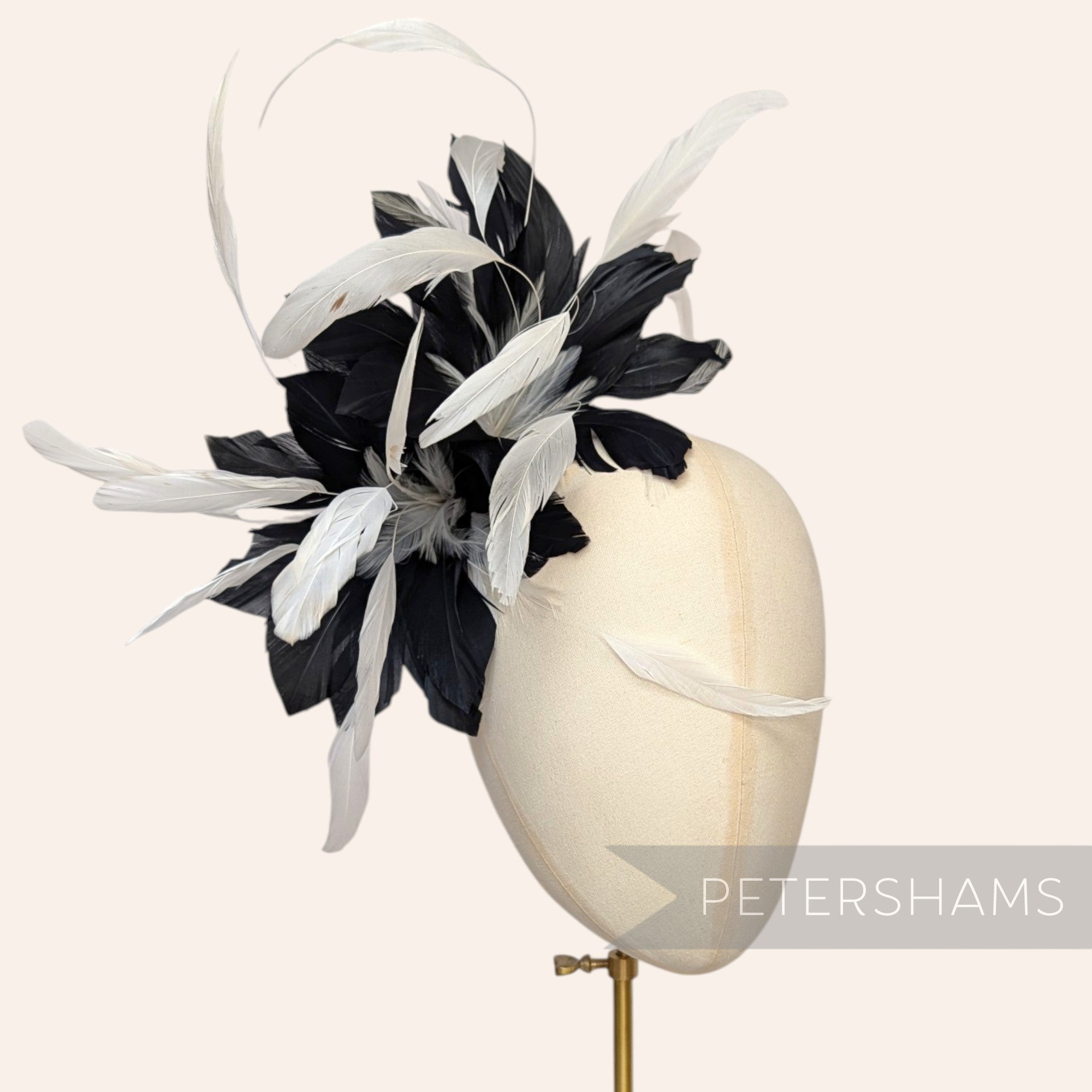 *One-off* HUGE Double Goose, Coque and Hackle Feather Flower