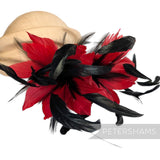 *One-off* HUGE Double Goose, Coque and Hackle Feather Flower