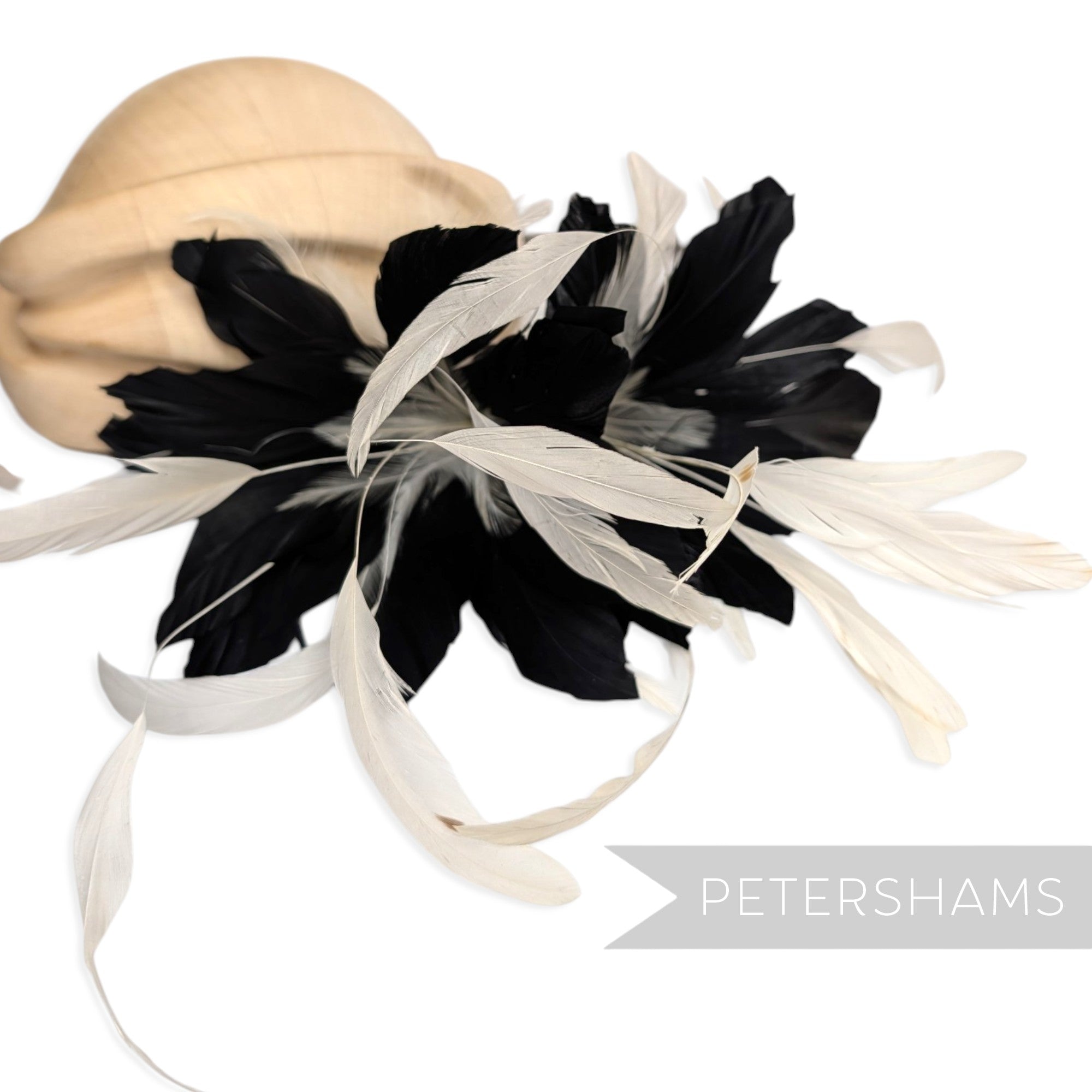 *One-off* HUGE Double Goose, Coque and Hackle Feather Flower