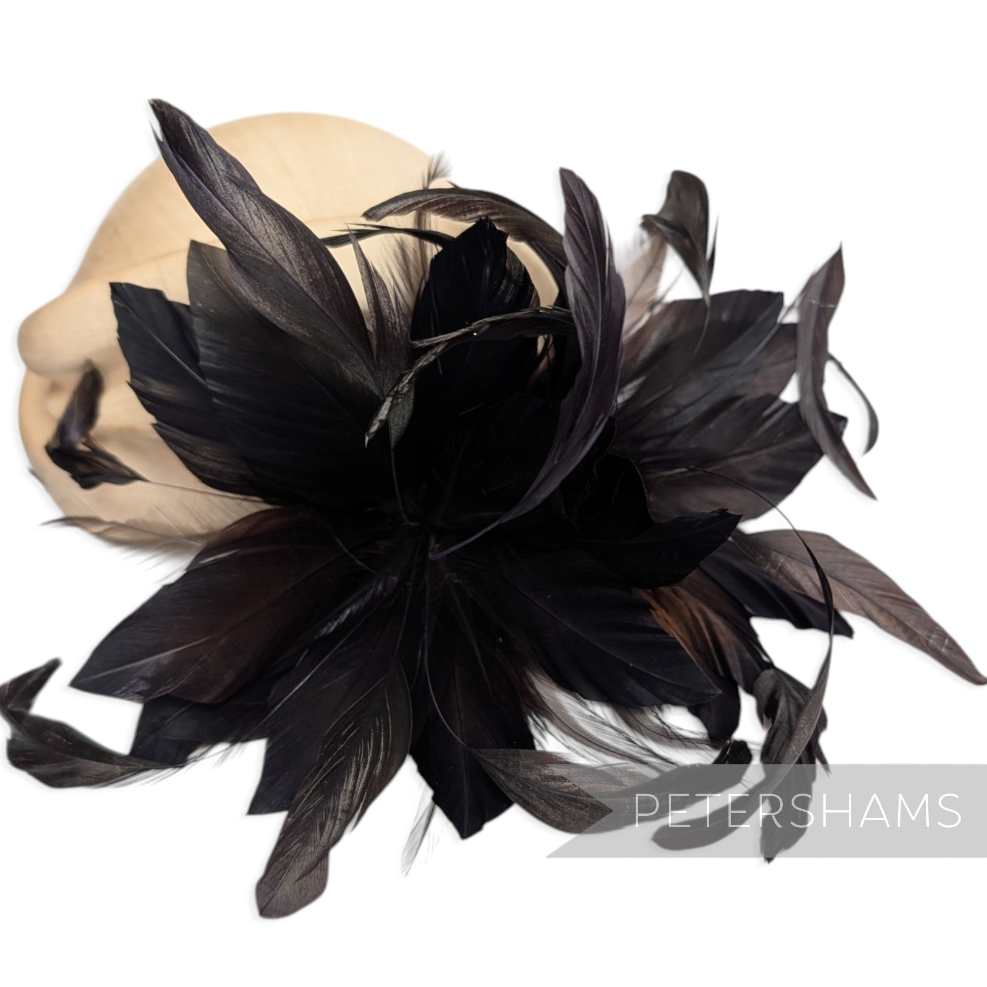*One-off* HUGE Double Goose, Coque and Hackle Feather Flower