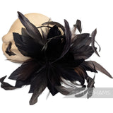 *One-off* HUGE Double Goose, Coque and Hackle Feather Flower