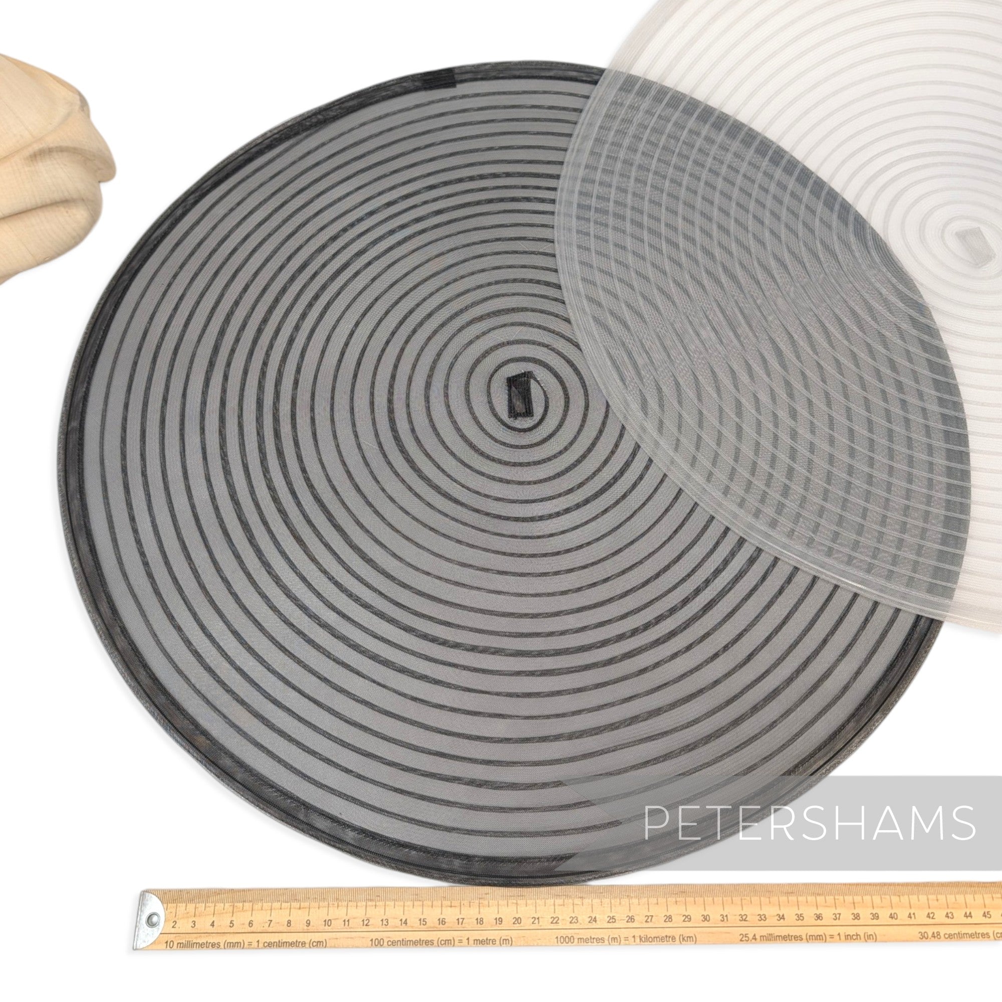 *One-off* HUGE 62cm Crinoline Braid Millinery Discs