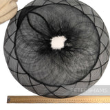 *One-off* Extra Large 51cm Sinamay and Lattice Crin Disc