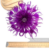 *One-off* Huge 25cm 'Steyer' Intricate Goose Feather Flower