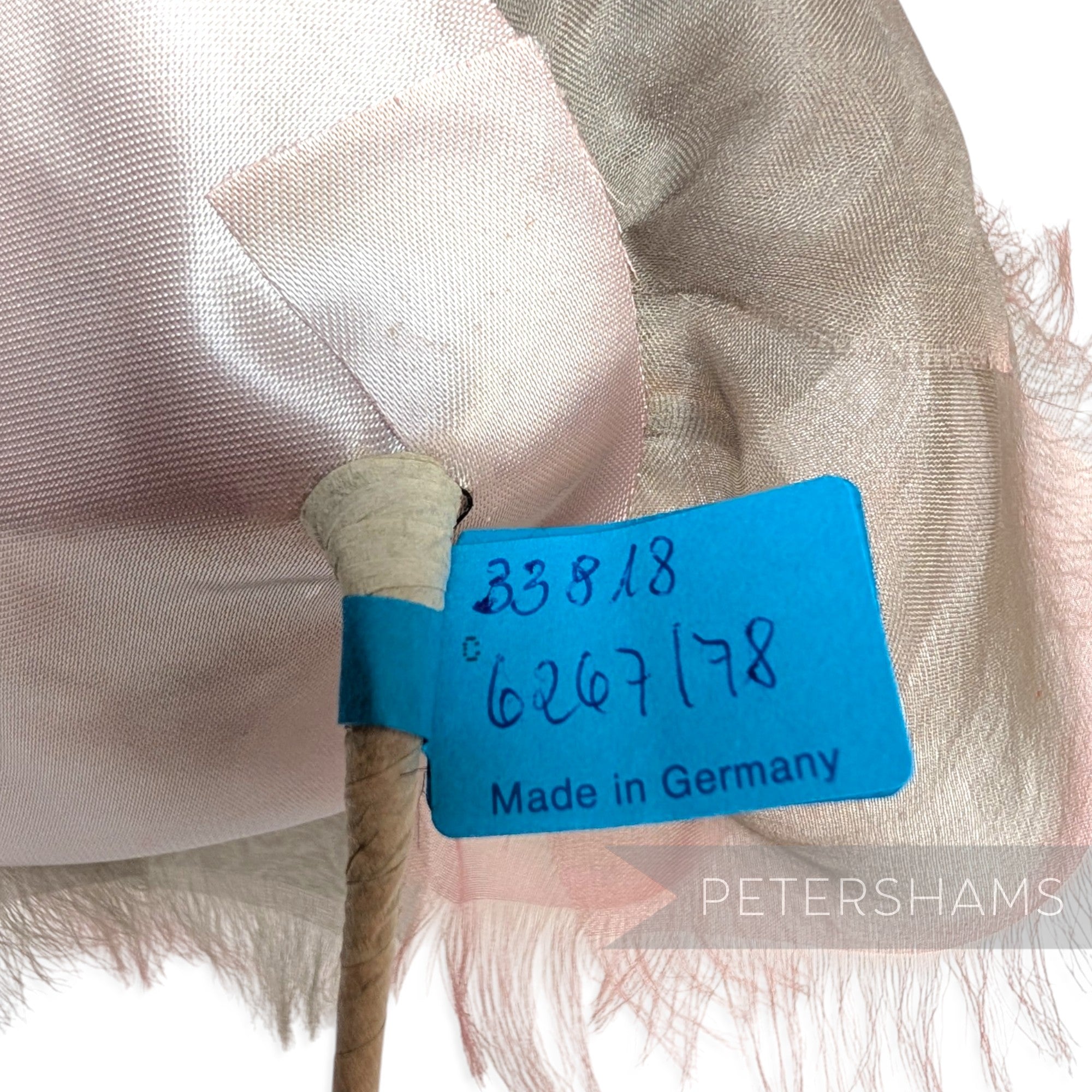 *One-off* Westwood Style 'Steyer' Frayed Ombre Organza Fabric Flower