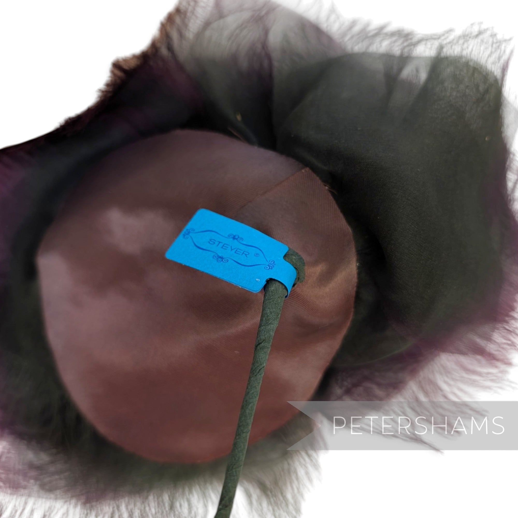 *One-off* Westwood Style 'Steyer' Frayed Ombre Organza Fabric Flower