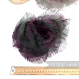 *One-off* Westwood Style 'Steyer' Frayed Ombre Organza Fabric Flower