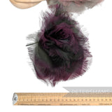 *One-off* Westwood Style 'Steyer' Frayed Ombre Organza Fabric Flower