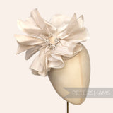 *One-off* 'Cam' XL 20cm Silk Poppy Millinery Flower Mount