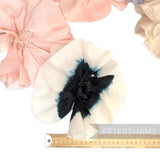 *One-off* 'Cam' XL 20cm Silk Poppy Millinery Flower Mount