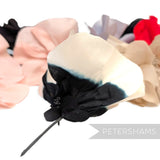 *One-off* 'Cam' XL 20cm Silk Poppy Millinery Flower Mount
