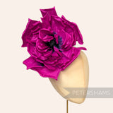 *One-off* XL 'Luci' Silk 23cm Rose Millinery Flower