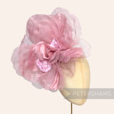 *One-off* 'Cilla' Giant 25cm Velvet & Organza Millinery Flower