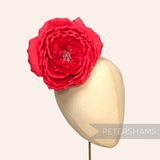 *One-off* Frilly 14cm Silk Millinery Flower Mount