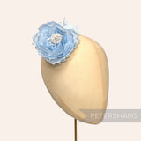 *One-off* Small 9cm Frilly Silk Millinery Flower