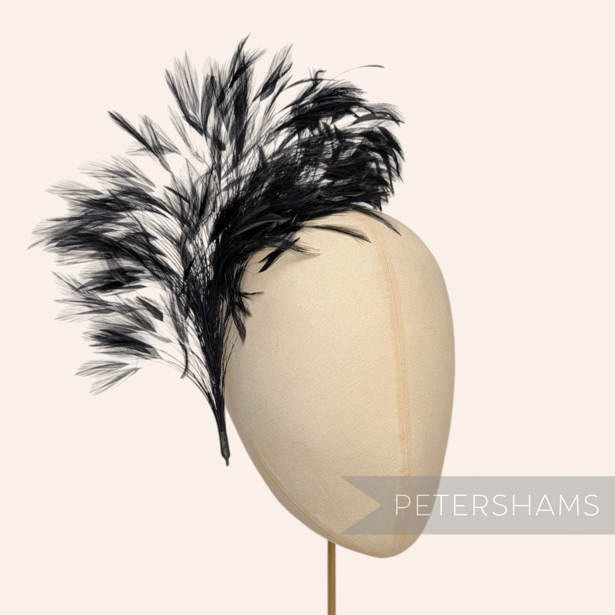 *One-off* Stripped Hackle Feather Hat Mount