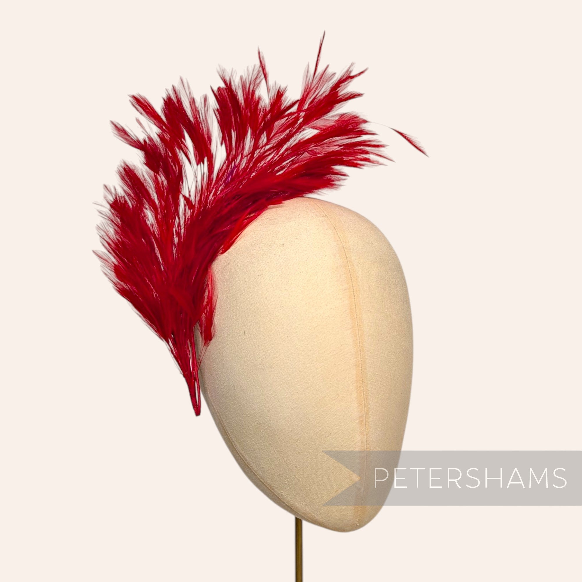 *One-off* Stripped Hackle Feather Hat Mount