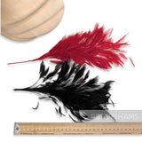 *One-off* Stripped Hackle Feather Hat Mount