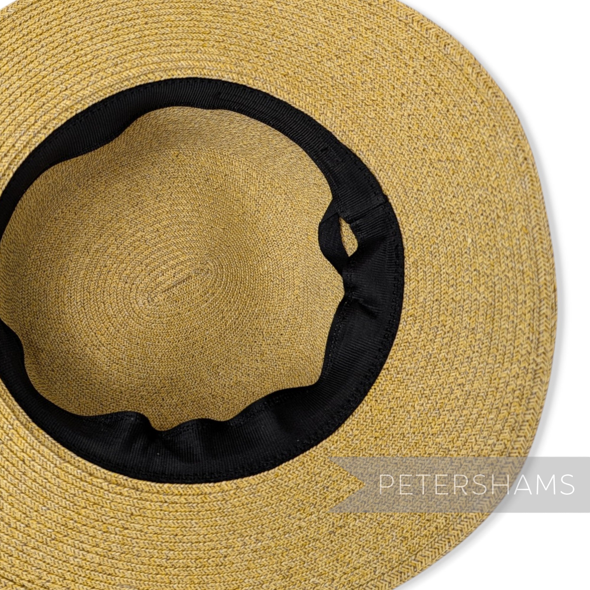 Flat Oval Crown & Short Flat Brim Adjustable Untrimmed Hat