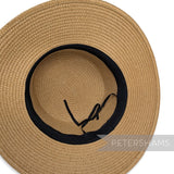 Medium Brim Flat Oval Crown Adjustable Hat