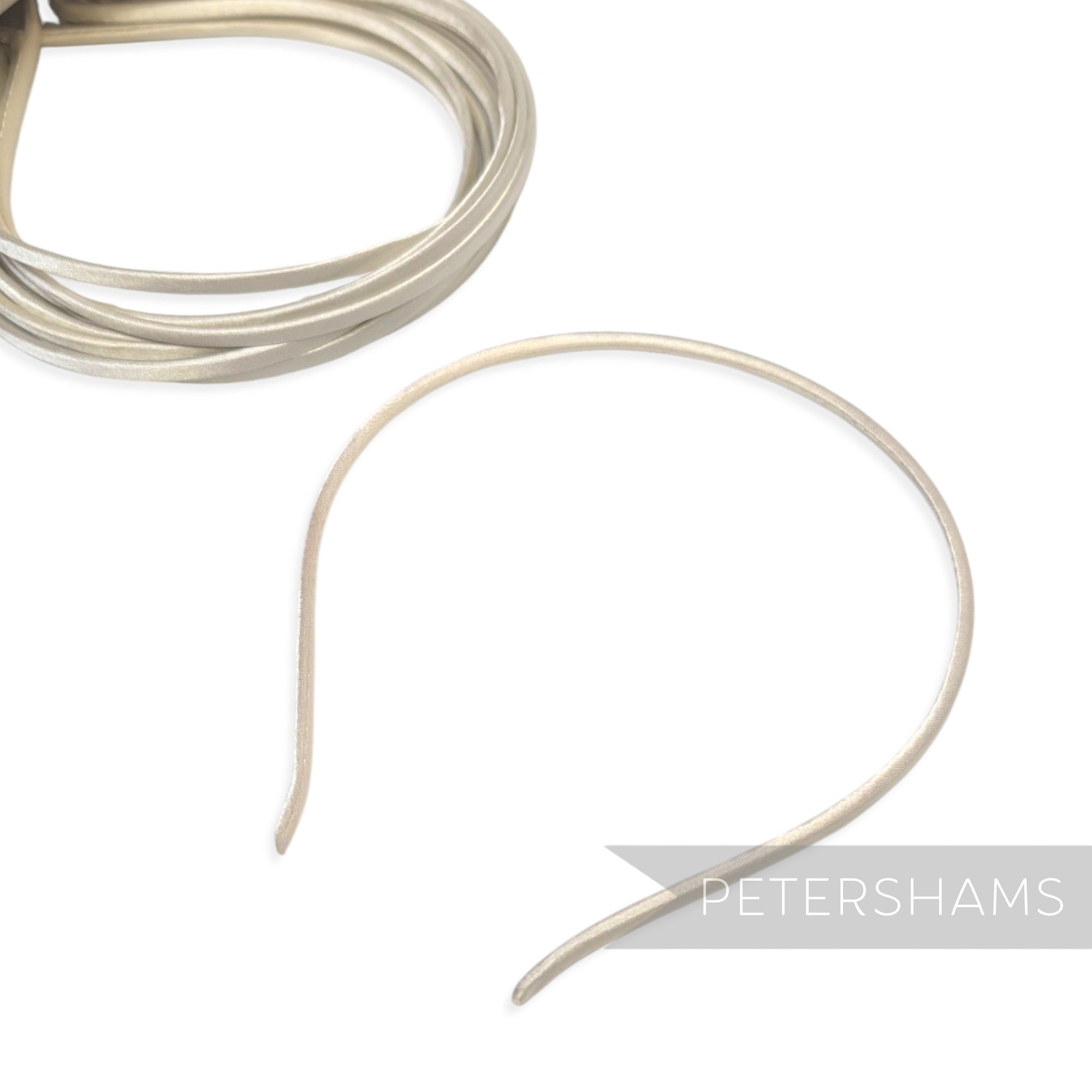 5mm Satin Covered Metal Headbands