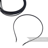 5mm Satin Covered Metal Headbands
