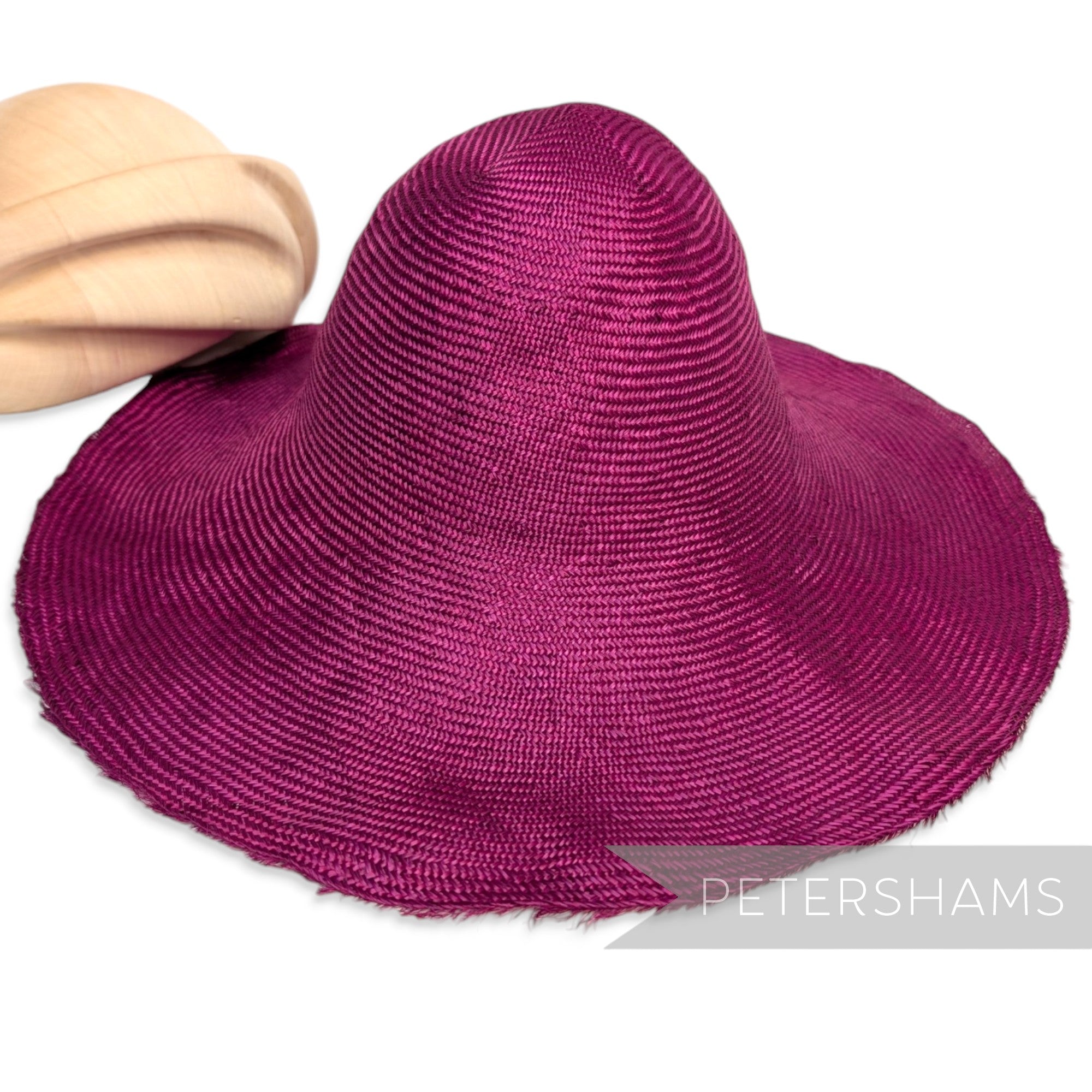 Parasisal Straw Capeline Hat Body - 11"
