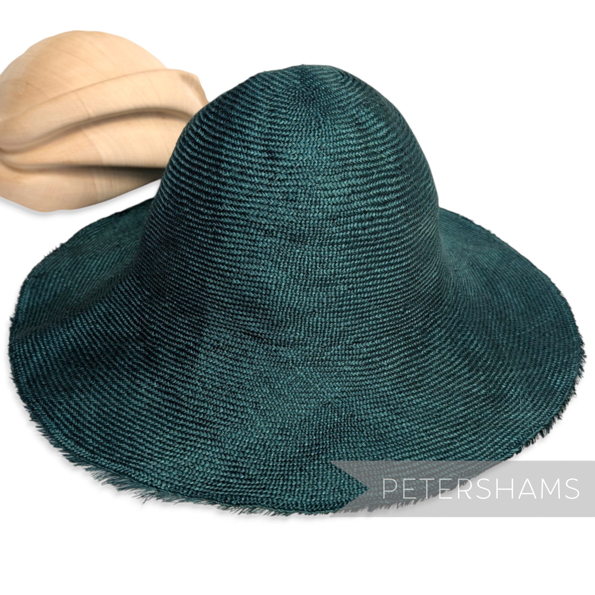 Parasisal Straw Capeline Hat Body - 11"
