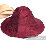 Parasisal Straw Capeline Hat Body - 11"