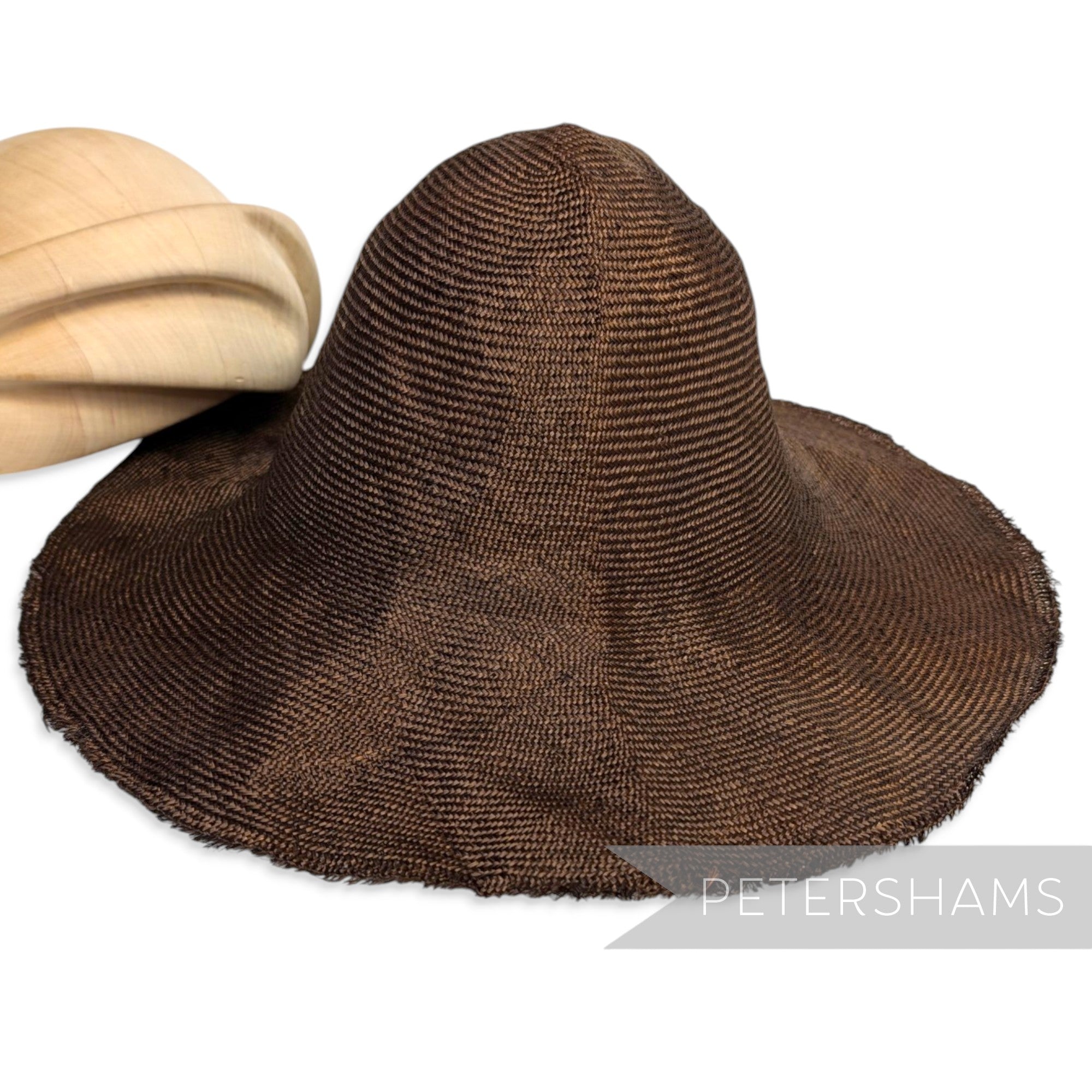 Parasisal Straw Capeline Hat Body - 11"