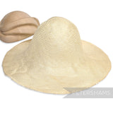 Parasisal Straw Capeline Hat Body - 11"