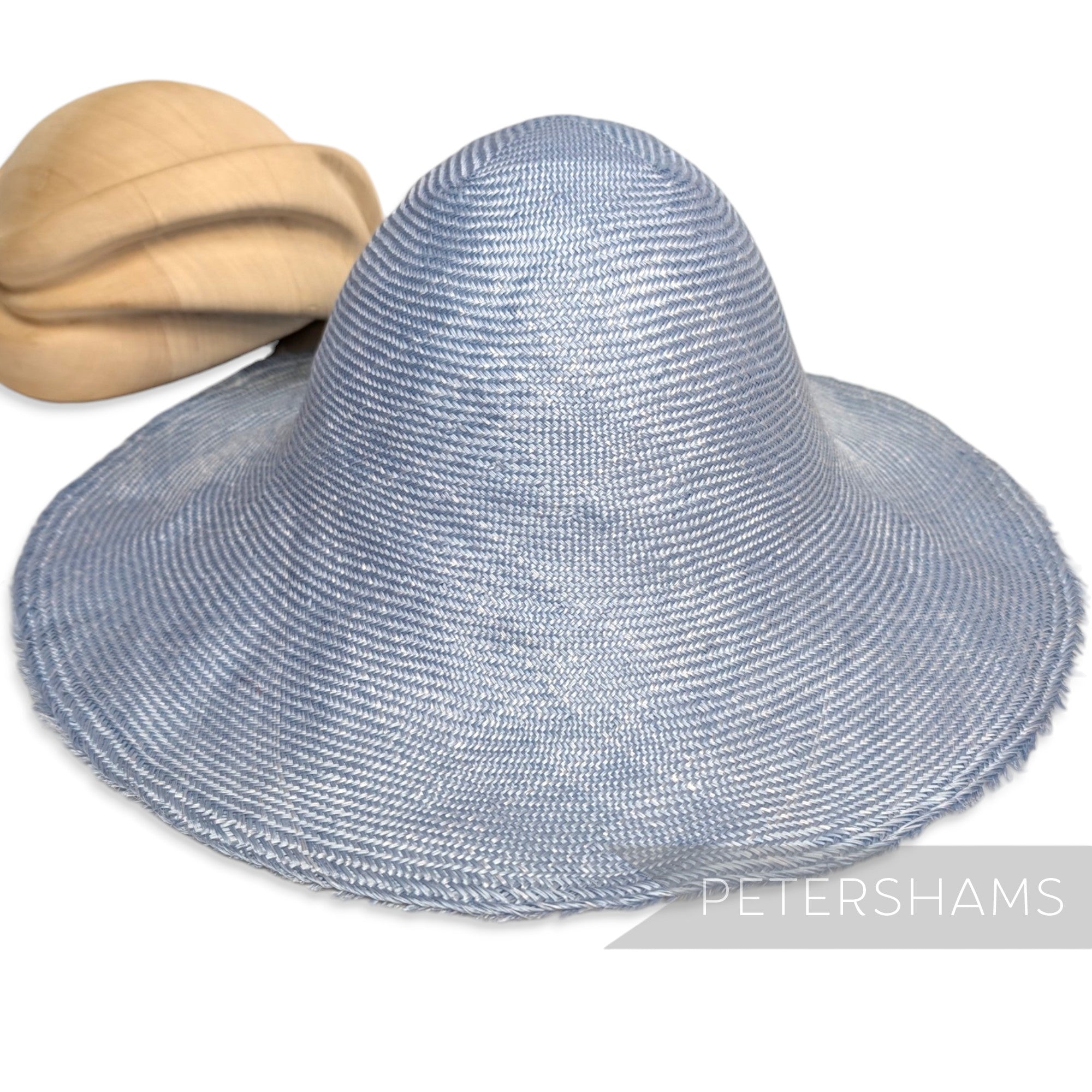 Parasisal Straw Capeline Hat Body - 11"