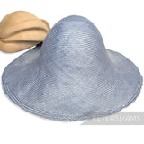 Parasisal Straw Capeline Hat Body - 11"
