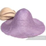 Parasisal Straw Capeline Hat Body - 11"