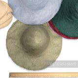Parasisal Straw Capeline Hat Body - 11"