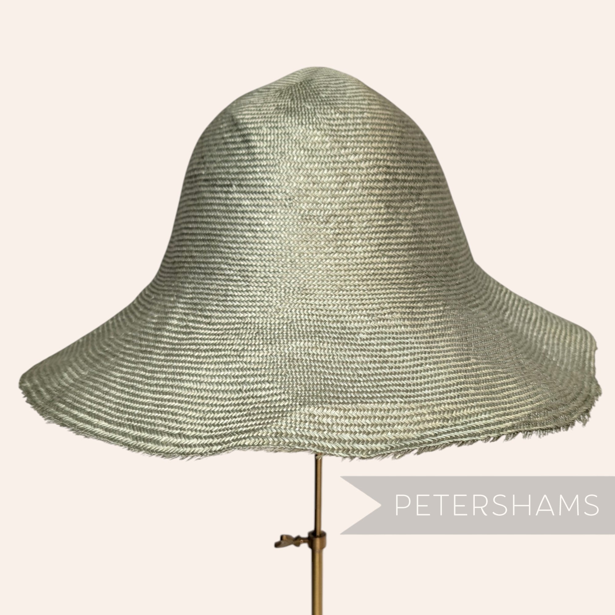 Parasisal Straw Capeline Hat Body - 11"