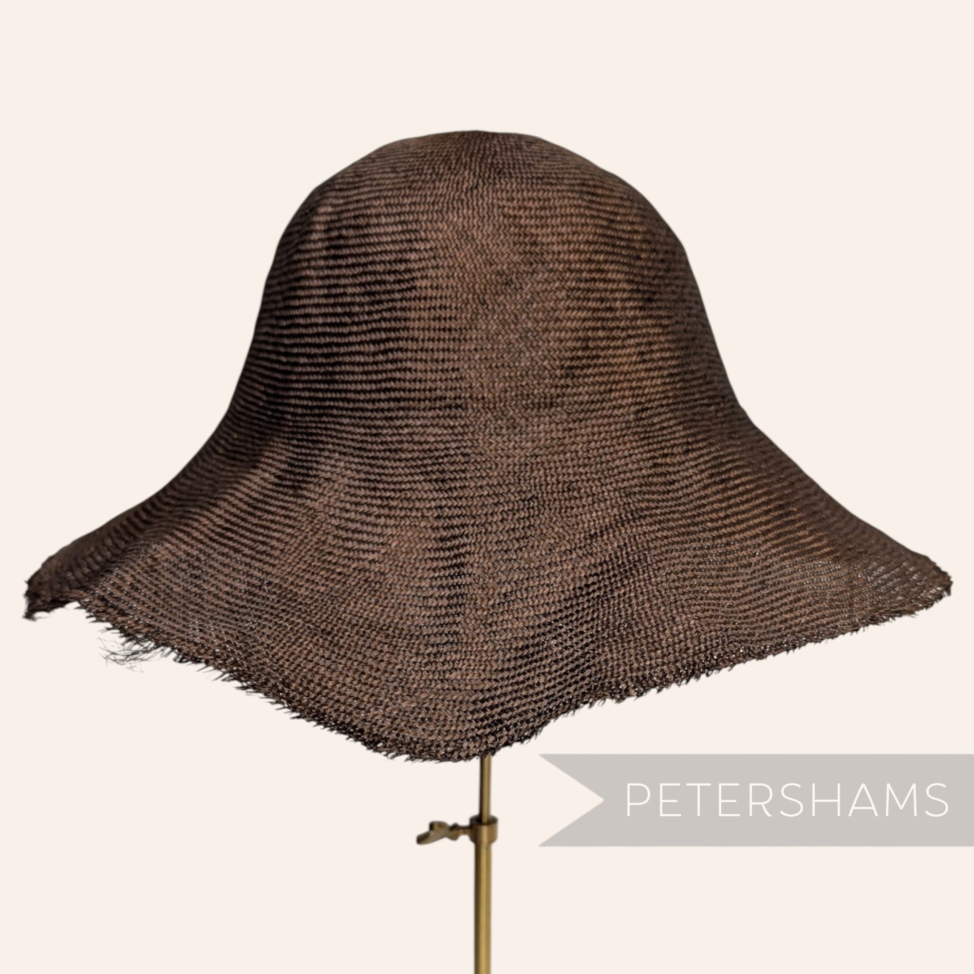 Parasisal Straw Capeline Hat Body - 11"