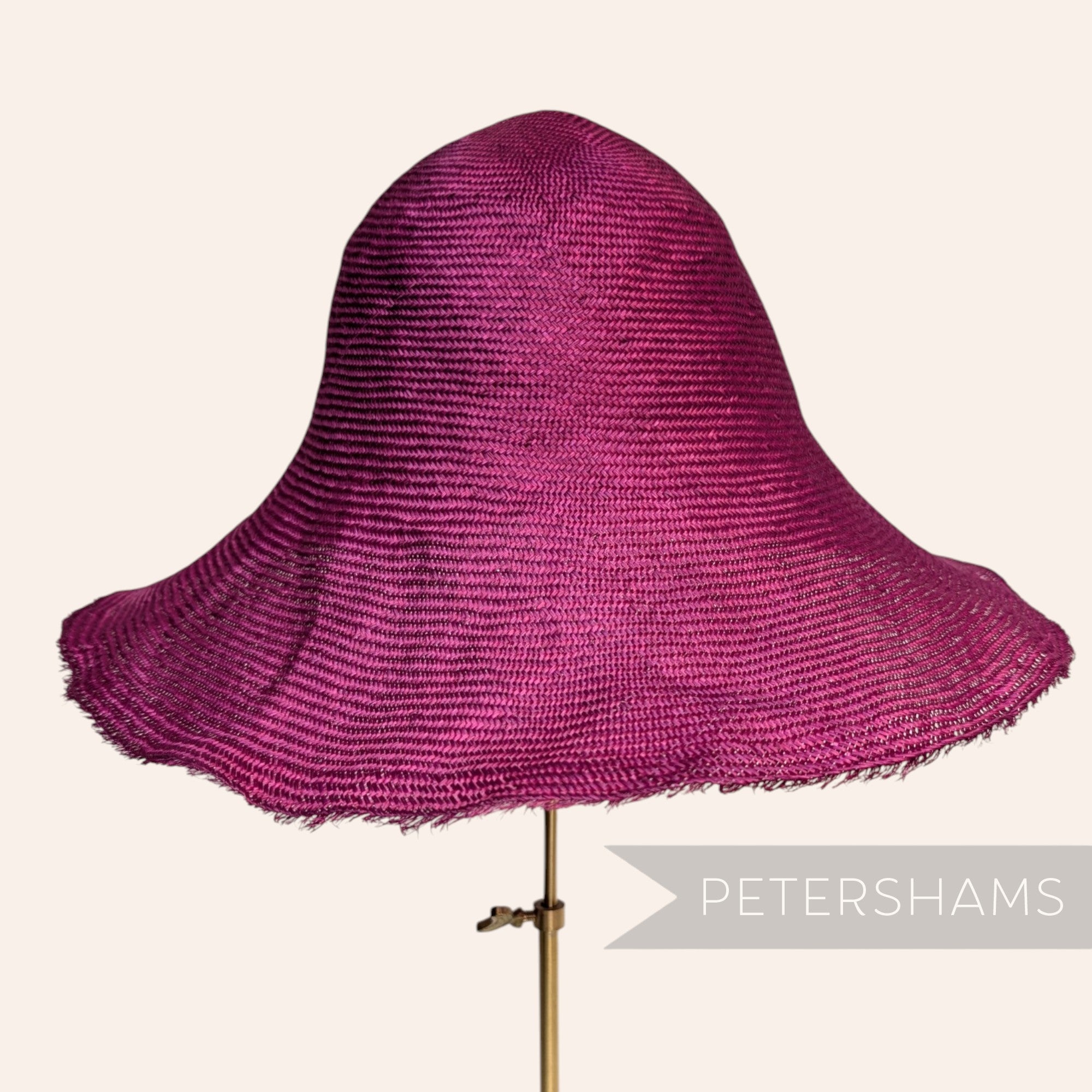Parasisal Straw Capeline Hat Body - 11"