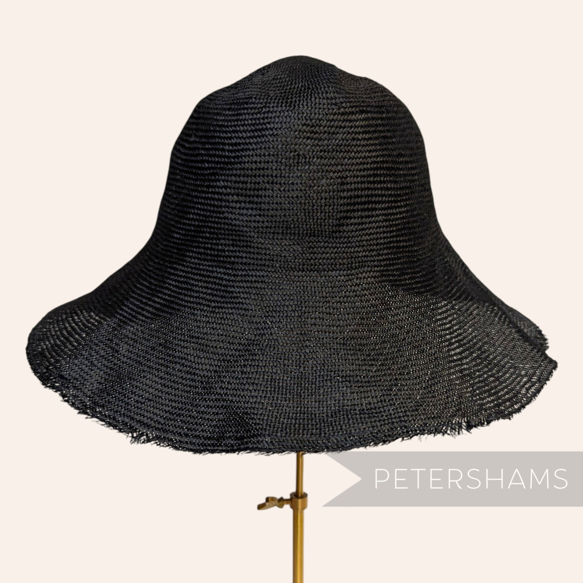 Parasisal Straw Capeline Hat Body - 11"