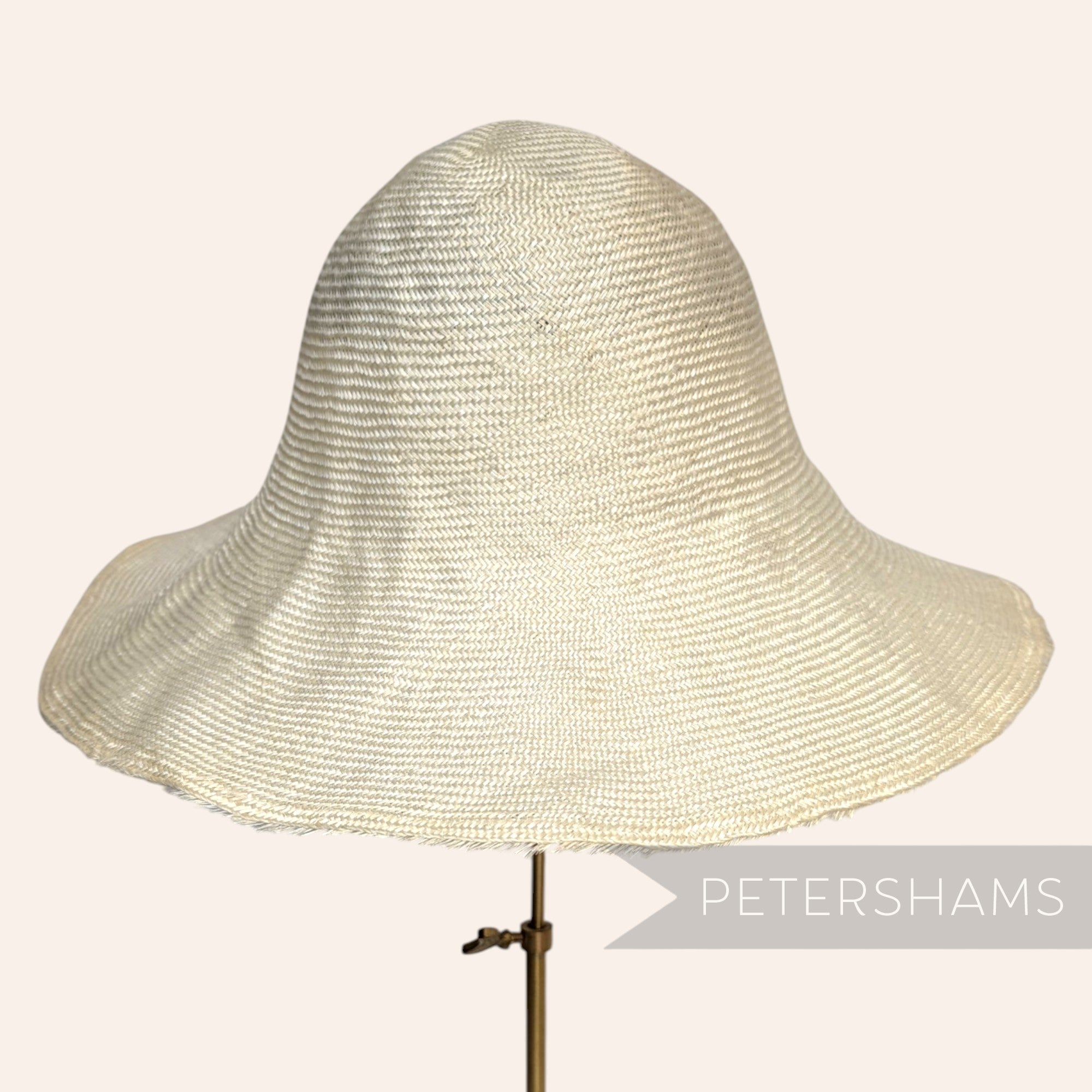Parasisal Straw Capeline Hat Body - 11"