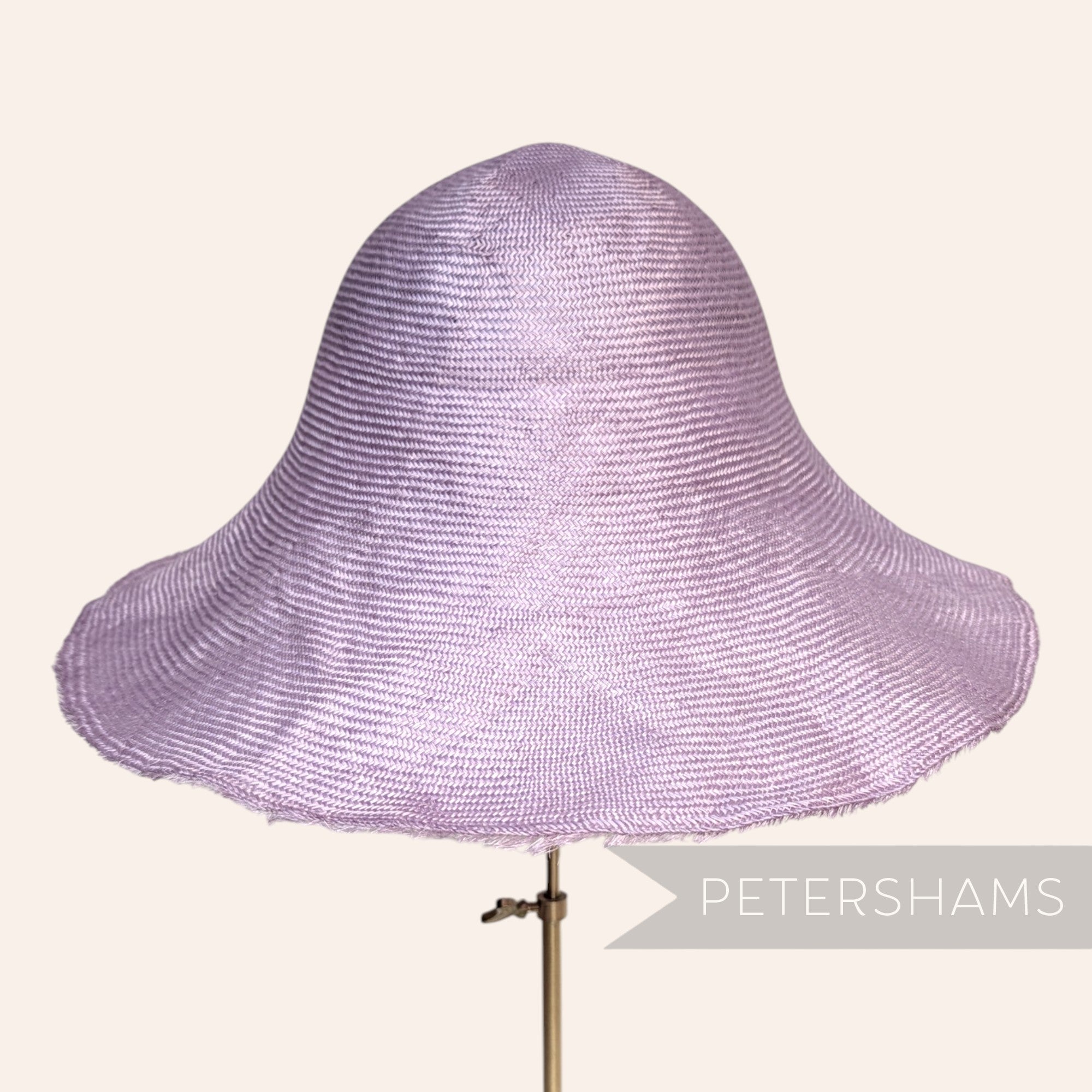 Parasisal Straw Capeline Hat Body - 11"
