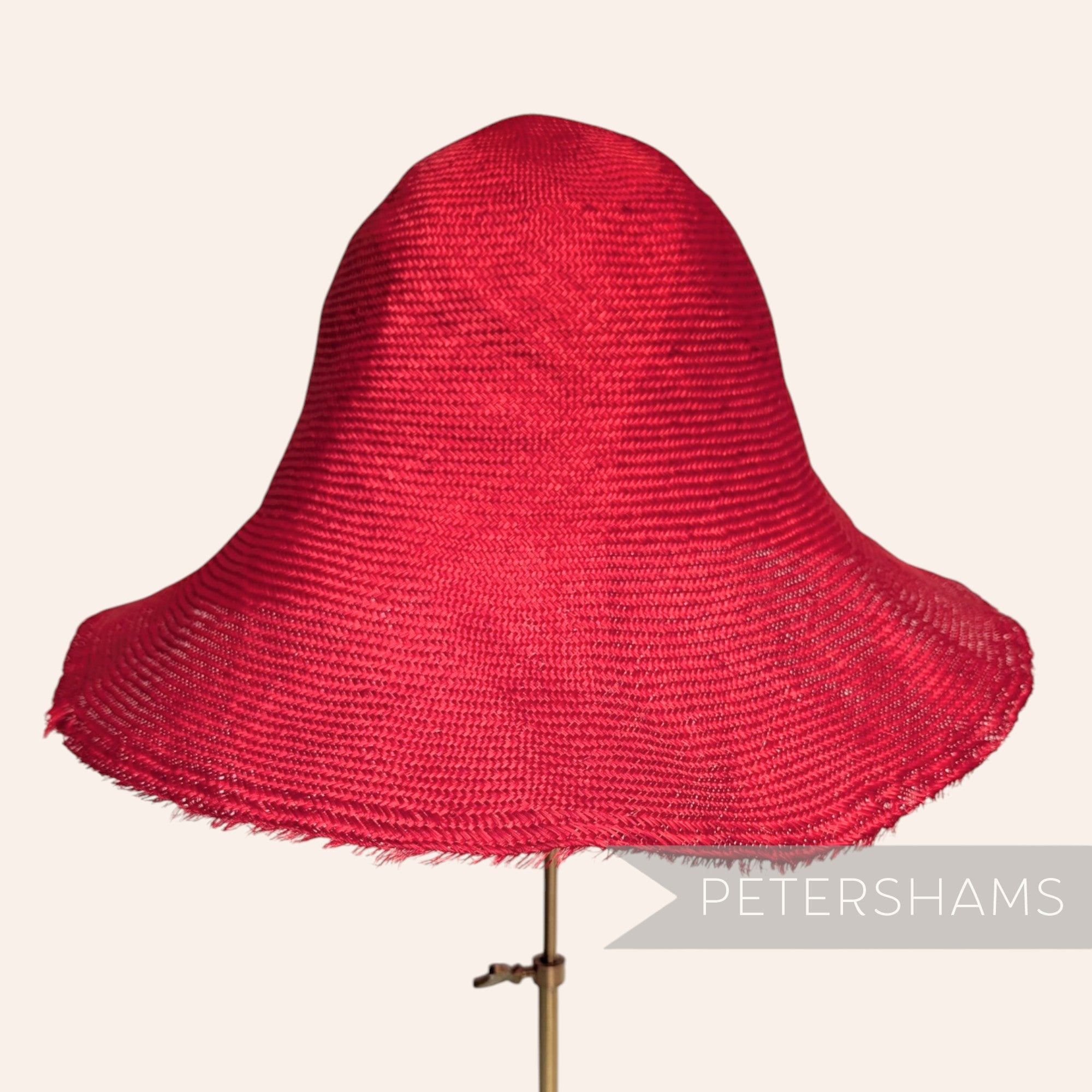 Parasisal Straw Capeline Hat Body - 11"