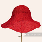 Knotted Ramie Straw Capeline Hat Body - 11"