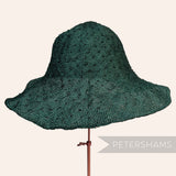 Knotted Ramie Straw Capeline Hat Body - 11"