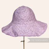 Knotted Ramie Straw Capeline Hat Body - 11"