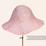Knotted Ramie Straw Capeline Hat Body - 11"
