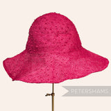 Knotted Ramie Straw Capeline Hat Body - 11"