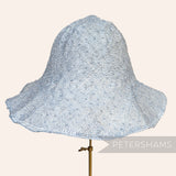 Knotted Ramie Straw Capeline Hat Body - 11"